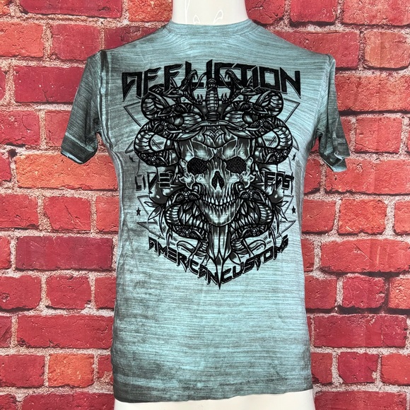 Affliction Other - Affliction American Customs Men's Short Sleeve Graphic T-shirt -Size: Small- NWT